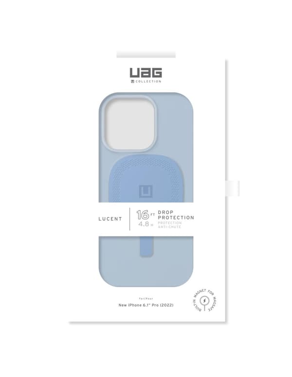 ubyuag iPhone 14 Pro Lucent 2.0 Magsafe- Cerulean