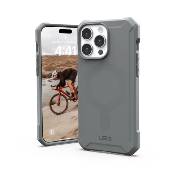 Urban Armor Gear iPhone 15 Pro Max Essential Armor Magsafe  - Silver