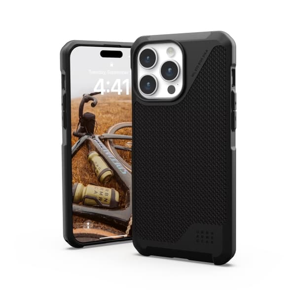 Urban Armor Gear iPhone 15 Pro Max Metropolis LT Magsafe - Kevlar svart