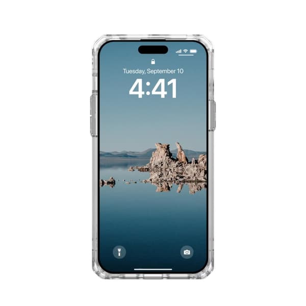 Urban Armor Gear iPhone 15 Plus Plyo Magsafe  - Ice/Silver