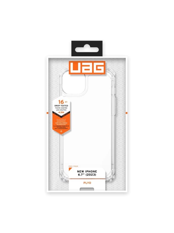 Urban Armor Gear iPhone 15 Plus Plyo  - Ice