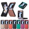 Miniatyrbild 2 av 11: Galaxy Z Flip 5 - Elegant Litchi-mönstrat skal