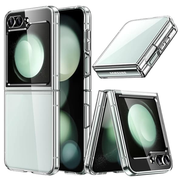 Galaxy Z Flip 5 - Mjukt silikon TPU/PC-skal