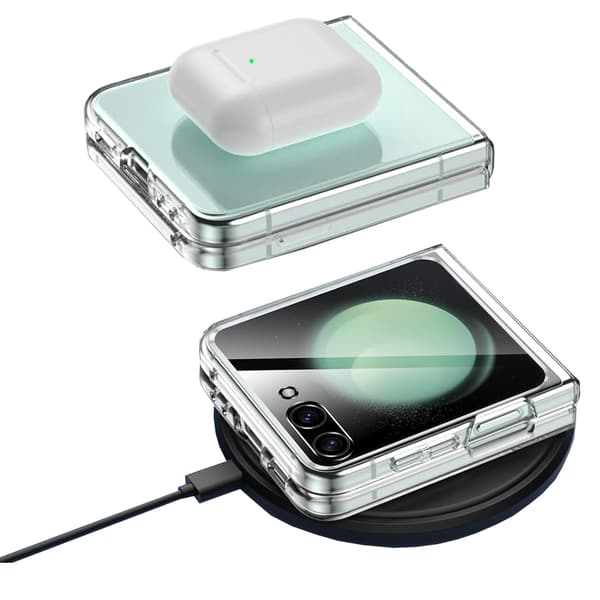 Galaxy Z Flip 5 - Mjukt silikon TPU/PC-skal