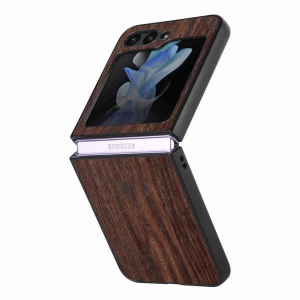 Trätextur Skal för Samsung Galaxy Z Flip5 5G