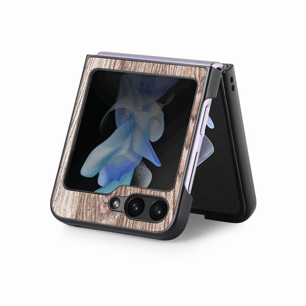 Trätextur Skal för Samsung Galaxy Z Flip5 5G
