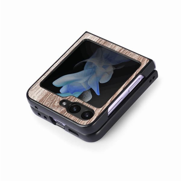 Trätextur Skal för Samsung Galaxy Z Flip5 5G