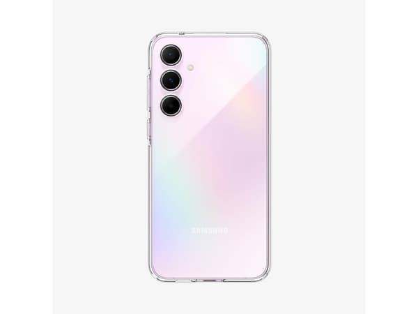 Spigen Liquid Crystal - Baksidesskydd för mobiltelefon - termoplastisk polyuretan (TPU) - CrystalClear - för Samsung Galaxy A55