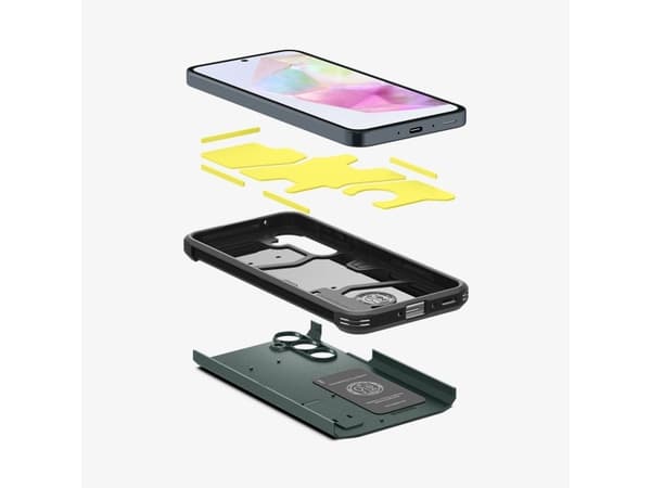 Spigen ACS07518, Etui, Samsung, Galaxy A35 5G, 16,8 cm (6.6"), Grønn