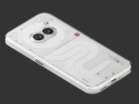 Nothing - Baksidesskydd för mobiltelefon - polykarbonat, termoplastisk polyuretan (TPU) - klar - för Nothing Phone (2a)