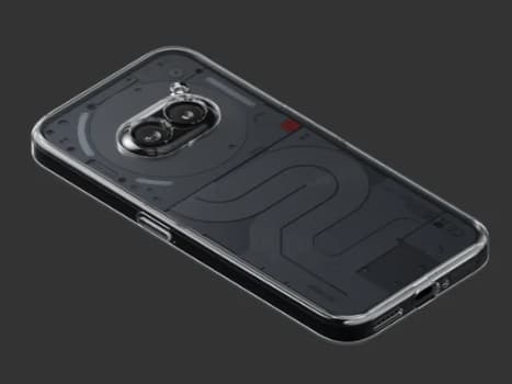 Nothing - Baksidesskydd för mobiltelefon - polykarbonat, termoplastisk polyuretan (TPU) - klar - för Nothing Phone (2a)
