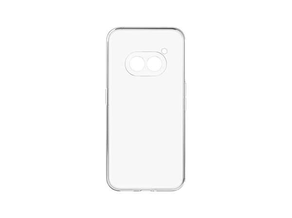 Nothing - Baksidesskydd för mobiltelefon - polykarbonat, termoplastisk polyuretan (TPU) - klar - för Nothing Phone (2a)