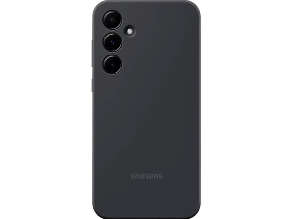 Samsung EF-PA556 - Baksidesskydd för mobiltelefon - silikon - svart - för Galaxy A55