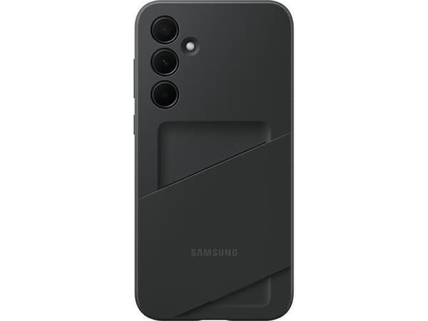 Samsung EF-OA356 - Baksidedeksel for mobiltelefon - termoplast-polyuretan (TPU) - svart - for Galaxy A35