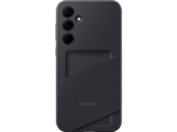 Samsung EF-OA356 - Baksidedeksel for mobiltelefon - termoplast-polyuretan (TPU) - svart - for Galaxy A35