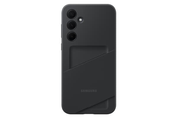 Samsung EF-OA356 - Baksidedeksel for mobiltelefon - termoplast-polyuretan (TPU) - svart - for Galaxy A35