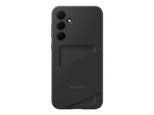 Samsung EF-OA356 - Baksidedeksel for mobiltelefon - termoplast-polyuretan (TPU) - svart - for Galaxy A35