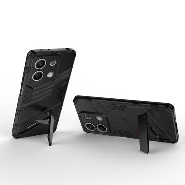 Til Xiaomi Redmi Note 13 Cover Case Shell Back med stativ