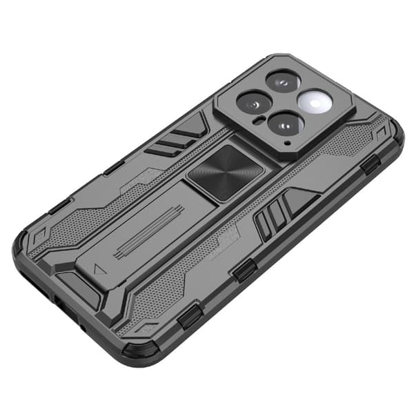 Til Xiaomi 14 Cover Case Shell Back med stativ