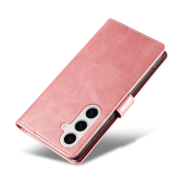 S24 Plus - Elegant Läderplånboksfodral i 6 färger