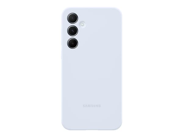 Samsung EF-PA556 - Baksidesskydd för mobiltelefon - silikon - ljusblå
