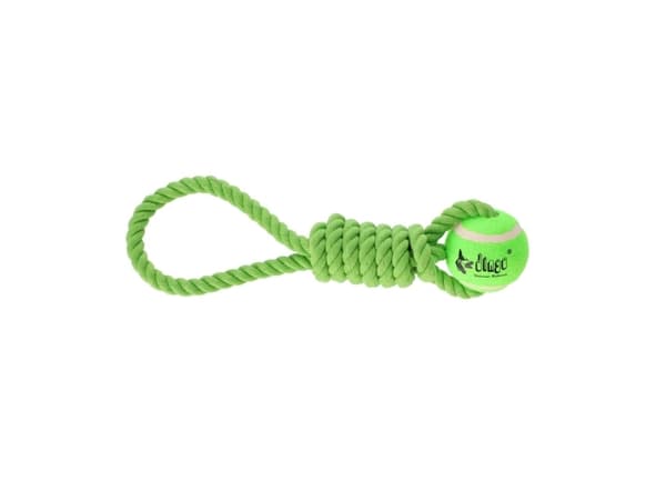DINGO Fresh pallo kahvalla - koiran lelu - 6,5 x 41 cm
