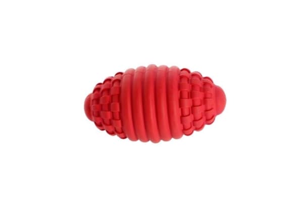 Dingo DINGO Hundeleke hard gummi - rugby 14,5 cm