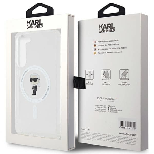 Karl Lagerfeld Galaxy S23 Mobilskal Magsafe IML Ikonik