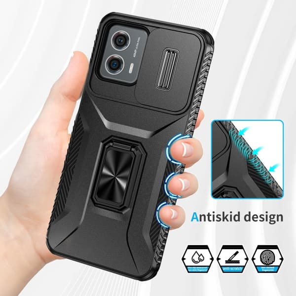 Til Motorola Moto G 5G (2023) Moto G (2024) Cover Back Stand