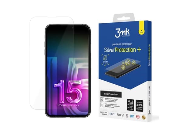 3MK SilverProtection+, iPhone 15 Plus, 1 styck