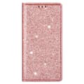 Miniatyrbild 6 av 7: Glitter Plånboksfodral Samsung Galaxy A15 Roséguld