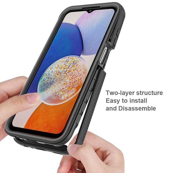 360 Full Cover Case Samsung Galaxy A15 Black