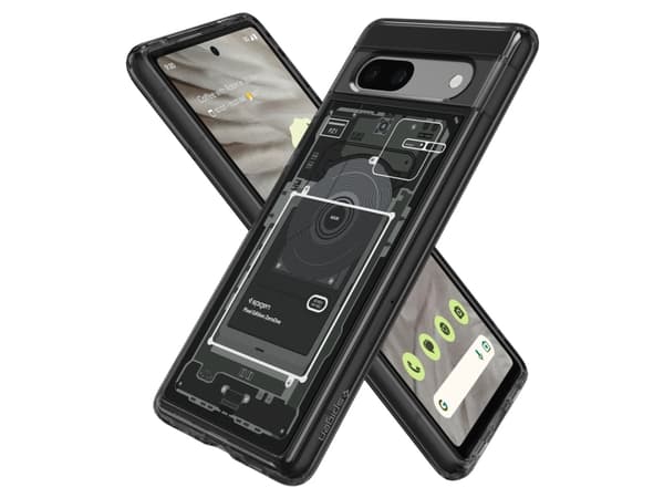 Spigen Ultra Hybrid Zero One, Omslag, Google, Pixel 7a, 15,5 cm (6.1"), Ljusgrå