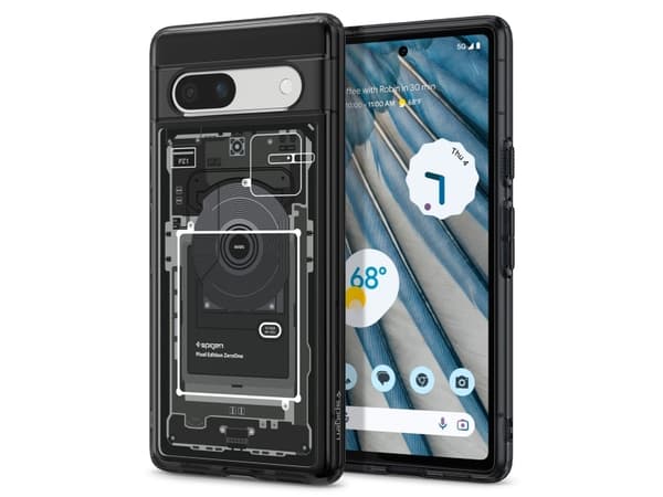 Spigen Ultra Hybrid Zero One, Omslag, Google, Pixel 7a, 15,5 cm (6.1"), Ljusgrå