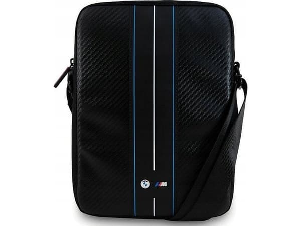 Nettbrettveske 10" BMW Carbon Blue Stripes (BMTB10COMSCAKL) svart farge
