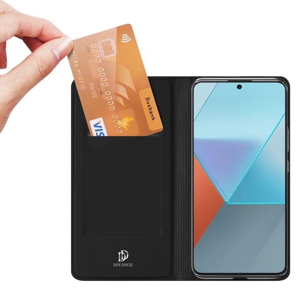för Xiaomi Redmi Note 13 Pro 5G DUX DUCIS Skin Pro Fodral -Svart