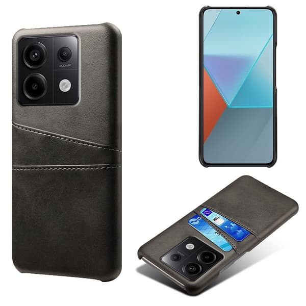 för Xiaomi Redmi Note 13 Pro 5G Skal Fodral Baksida Kortfickor