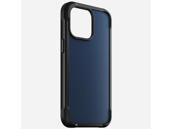 Nomad Rugged Case, Omslag, Apple, iPhone 15 Pro Max, 17 cm (6.7"), Svart, Blå