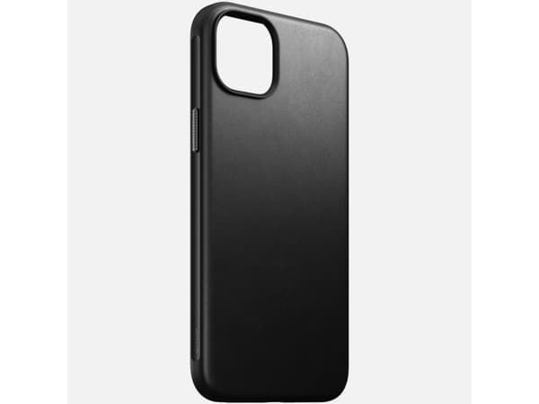 Nomad Modern Leather Case, Etui, Apple, iPhone 15 Plus, 17 cm (6.7"), Sort