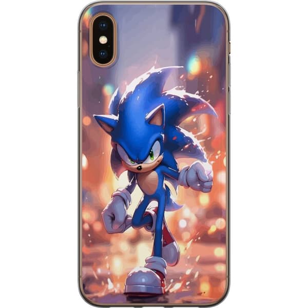 Apple iPhone X Läpinäkyvä kuori Sonic