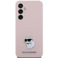 Miniatyrbild 3 av 8: Karl Lagerfeld Galaxy S23 Mobilskal Silikon Choupette - Rosa