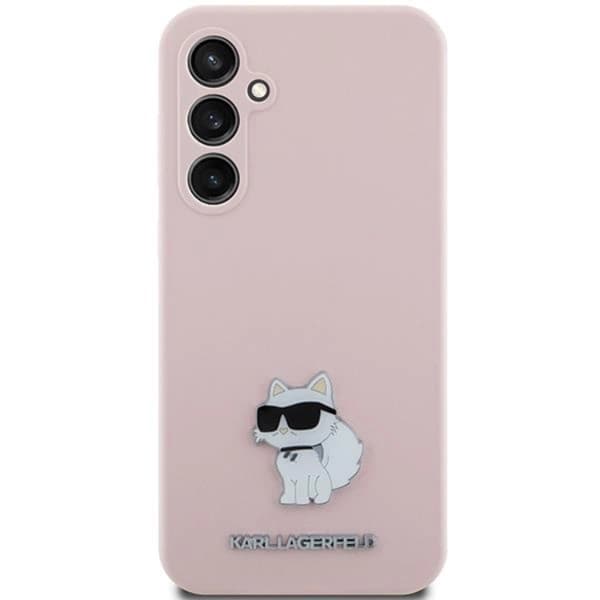 Karl Lagerfeld Galaxy S23 Mobilskal Silikon Choupette - Rosa