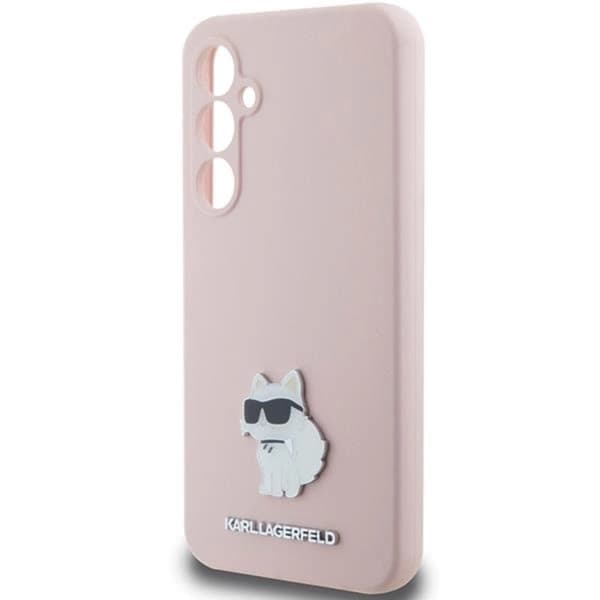 Karl Lagerfeld Galaxy S23 Mobilskal Silikon Choupette - Rosa