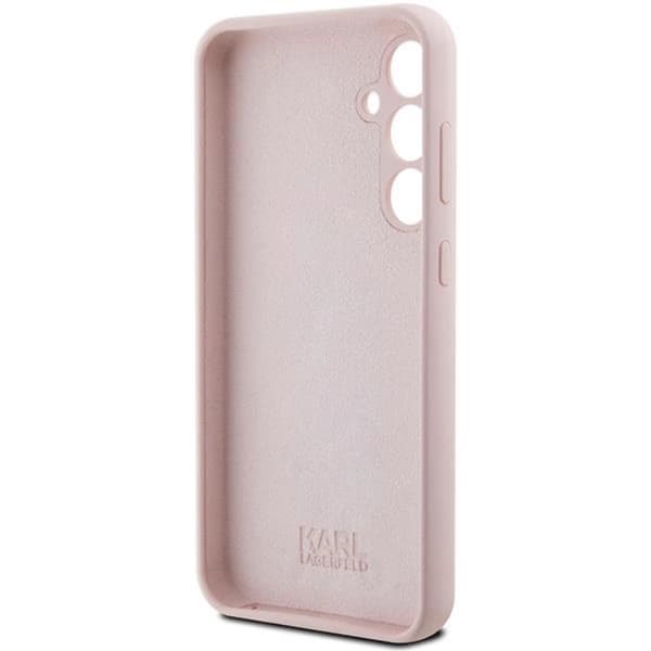 Karl Lagerfeld Galaxy S23 Mobilskal Silikon Choupette - Rosa
