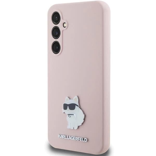 Karl Lagerfeld Galaxy S23 Mobilskal Silikon Choupette - Rosa