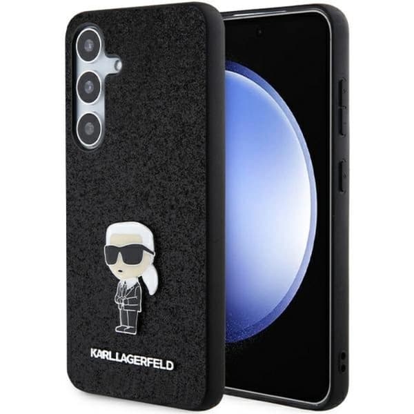 KARL LAGERFELD Galaxy S24 Plus Mobilskal Fixed Glitter Ikonik
