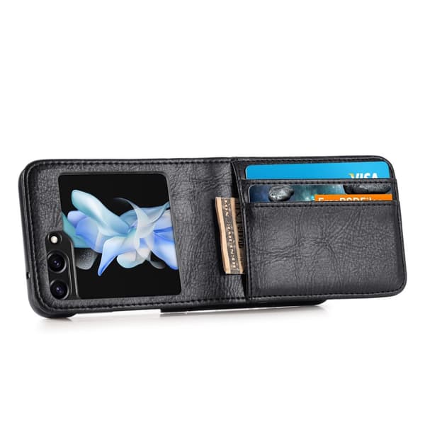 Galaxy Z Flip 5 5G - Plånboksfodral med kortfack
