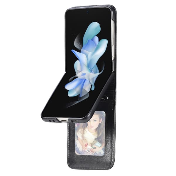 Galaxy Z Flip 5 5G - Plånboksfodral med kortfack