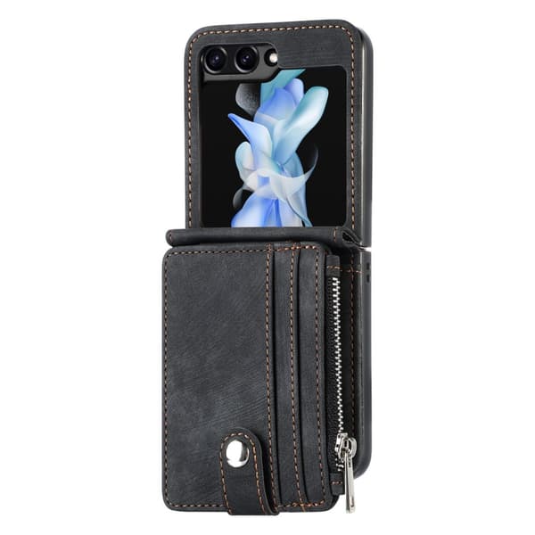 Galaxy Z Flip 5 5G - 2 in 1 Plånboksfodral med kortfack