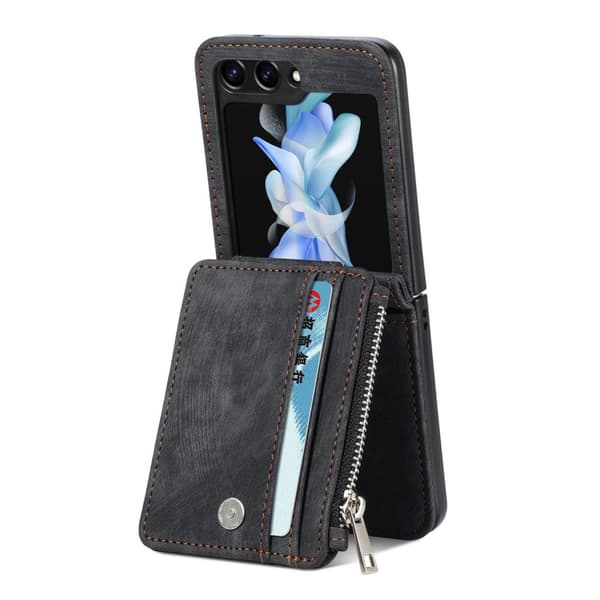 Galaxy Z Flip 5 5G - 2 in 1 Plånboksfodral med kortfack